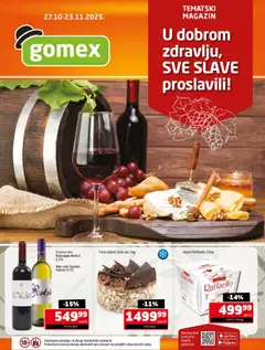 Pregled Gomex kataloga - važi od 27.10.2025