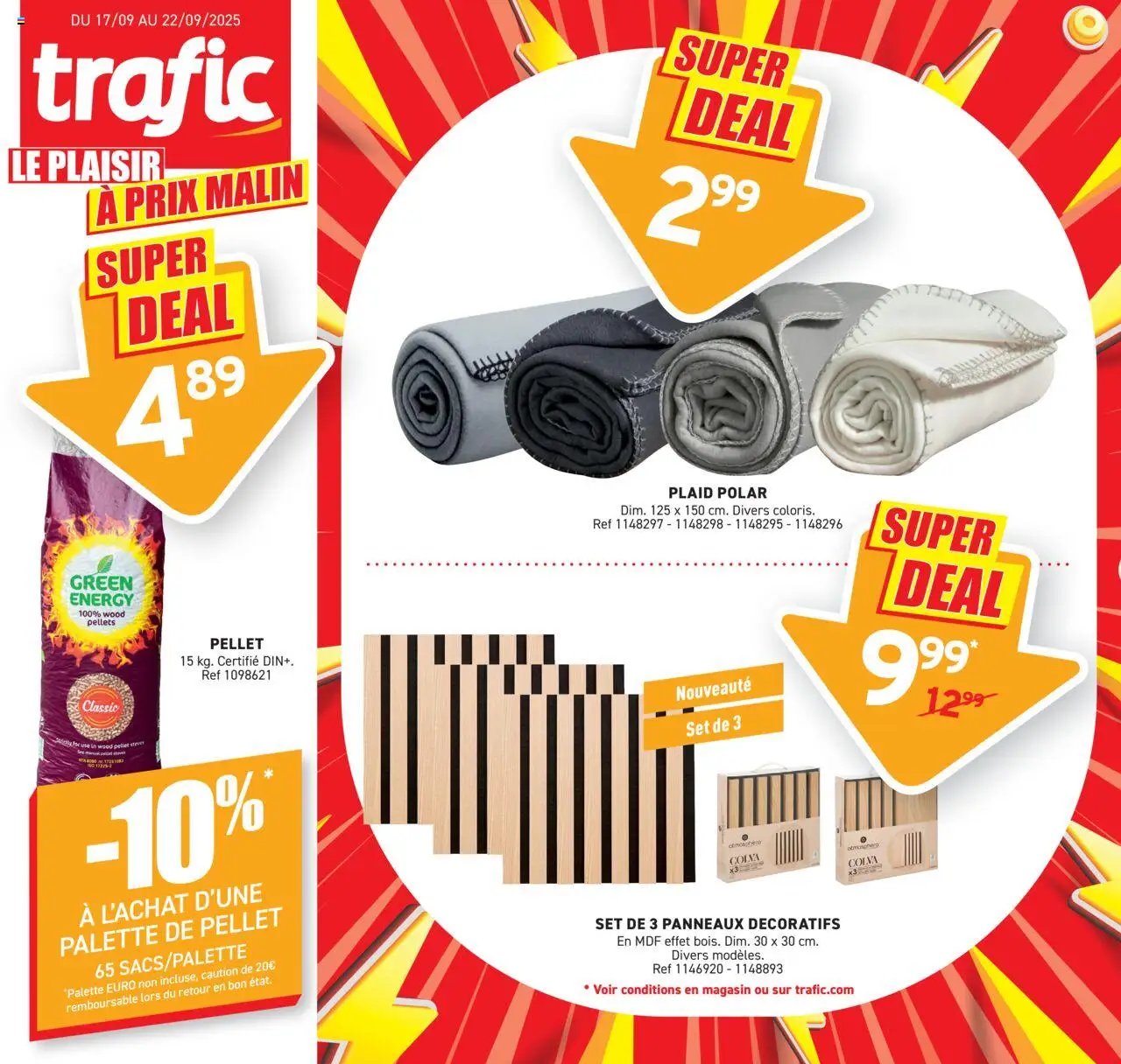 Trafic shop Publicité geldig vanaf 17/09/2025 - Paginanummer 1