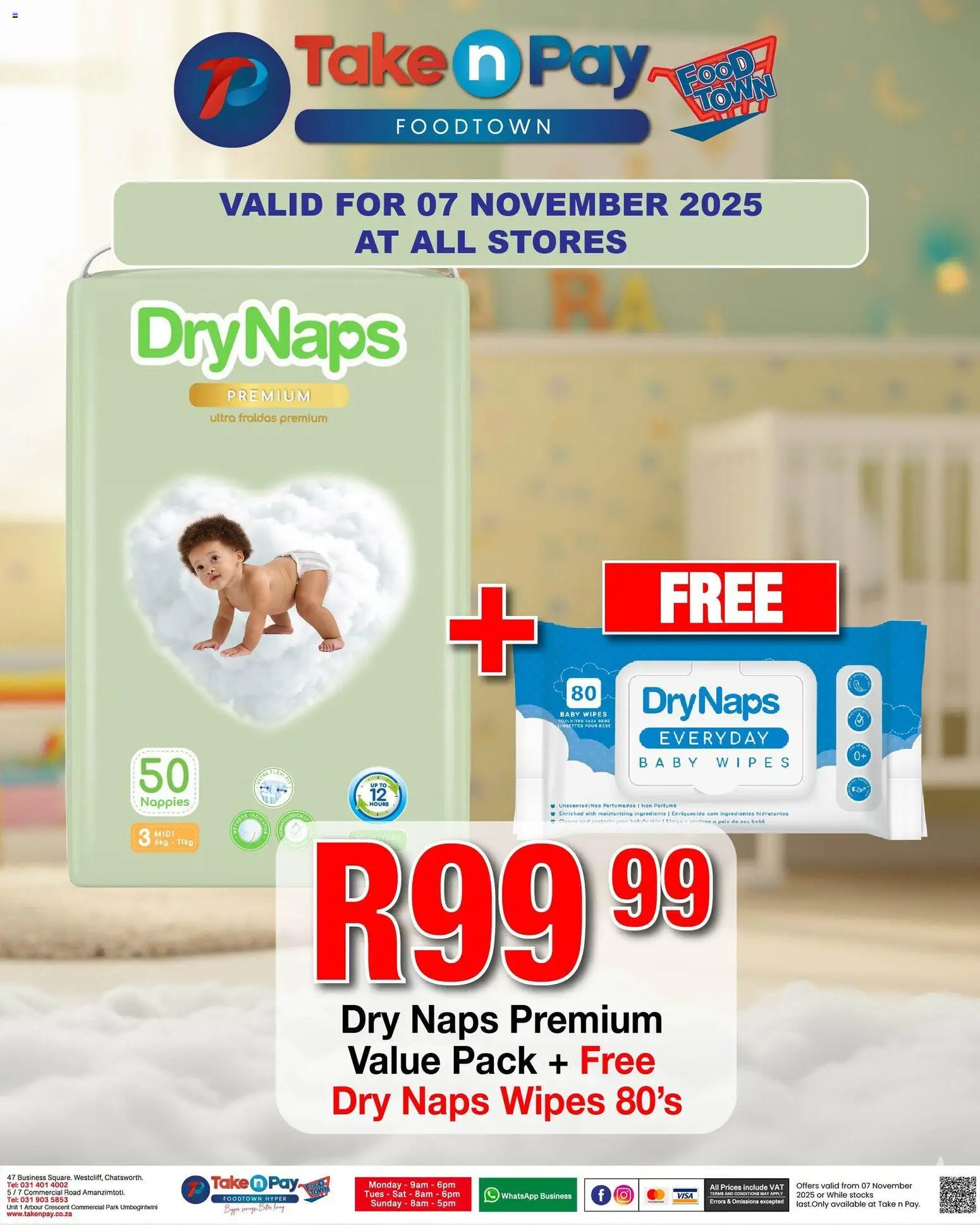 Preview of Take n Pay flyer valid from 07/11/2025