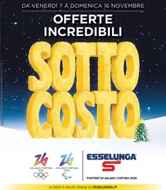 Anteprima dell'opuscolo Volantino Torino dal negozio Esselunga S valido da 07/11/2025