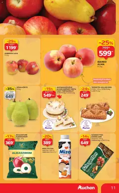 Auchan - Akciós újság Auchan megtekintése, amely érvényes 2025.10.24.-től | Oldal: 11