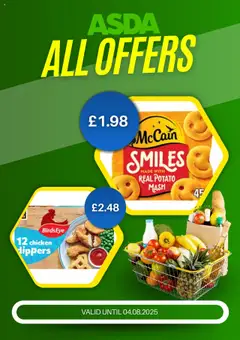 Preview of Asda Weekly offers valid from 29/07/2025