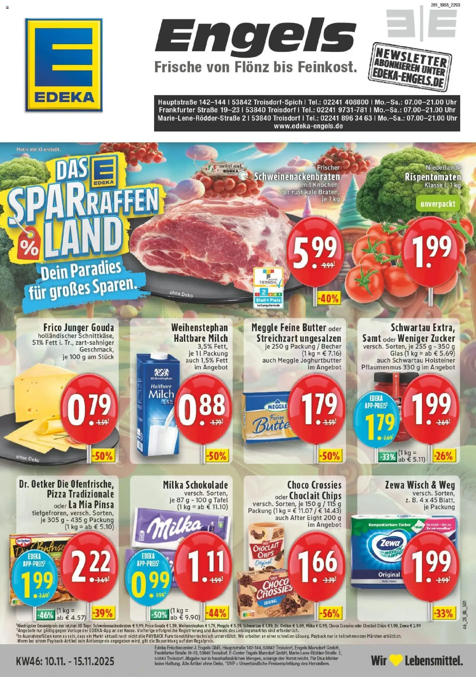 Vorschau von dem Prospekt des Geschäftes Edeka, gültig ab dem 09.11.2025