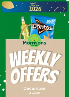 Preview of Morrisons Weekly offers valid from 22/12/2025