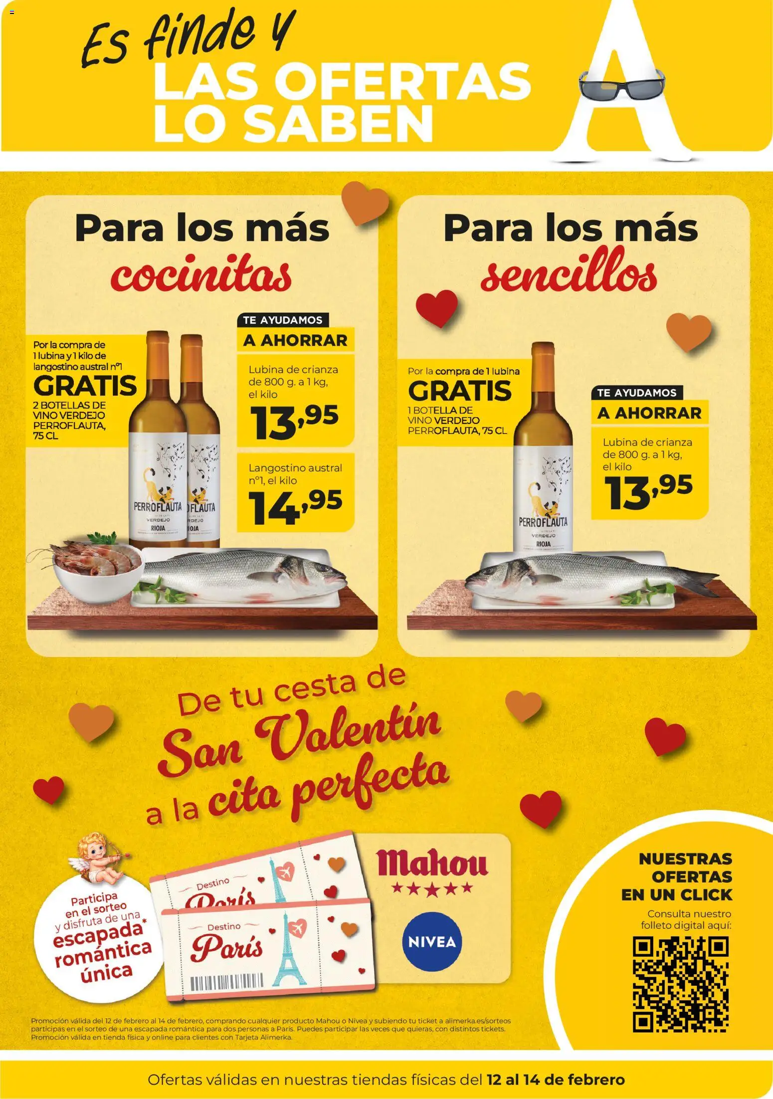 Vista previa del folleto de la tienda Alimerka válido desde el 12/02/2026 