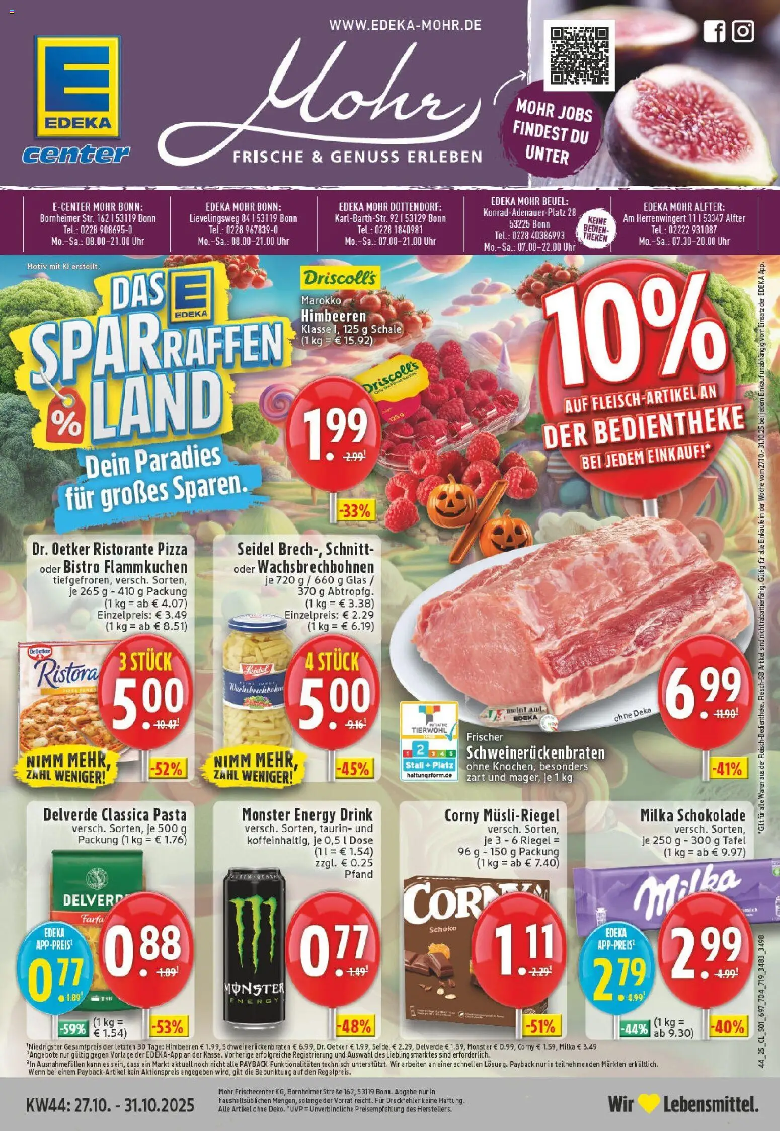 Vorschau von dem Prospekt des Geschäftes Edeka, gültig ab dem 26.10.2025