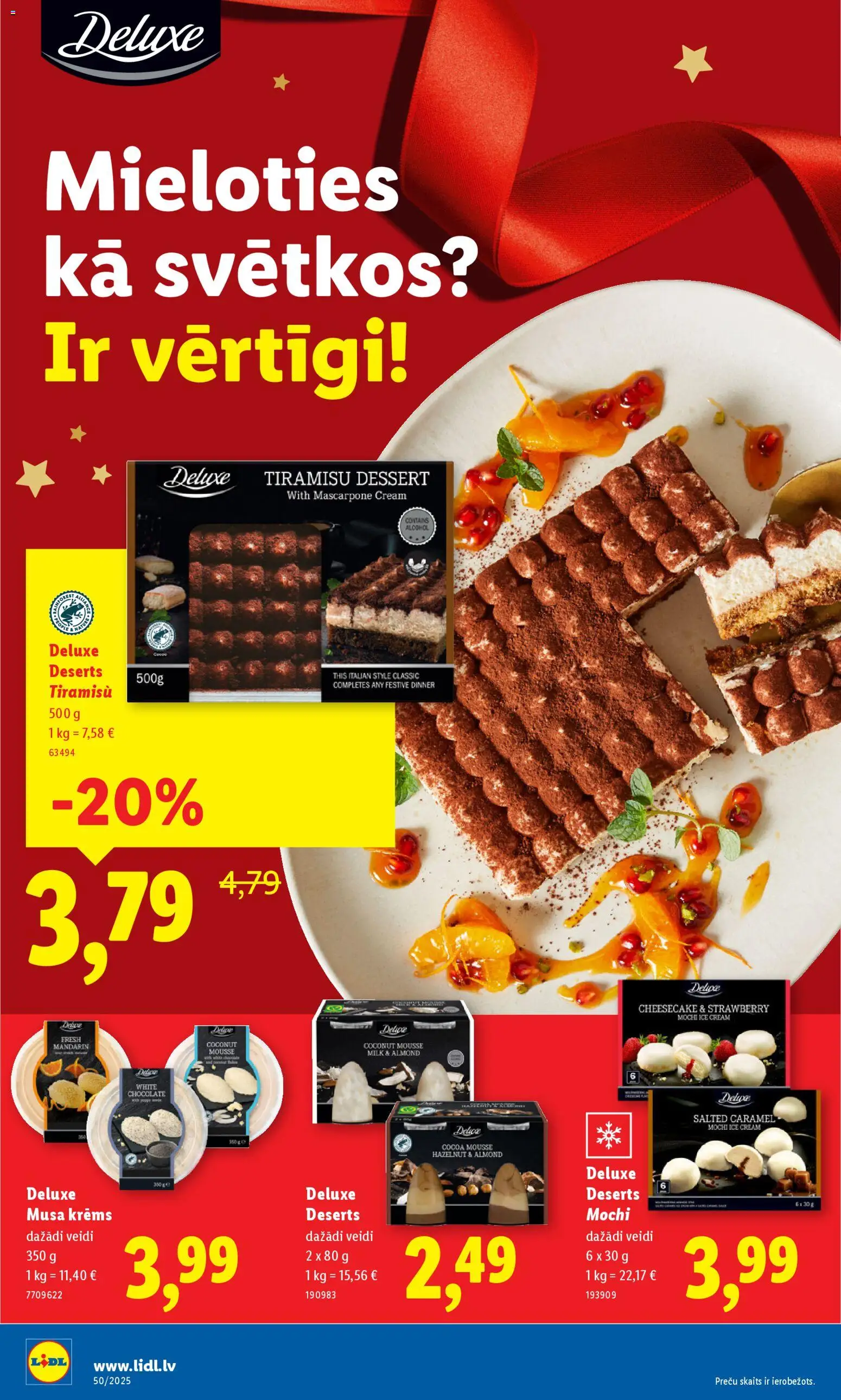 Skatīt Lidl akciju bukletu, derīgs no 2025.12.08
