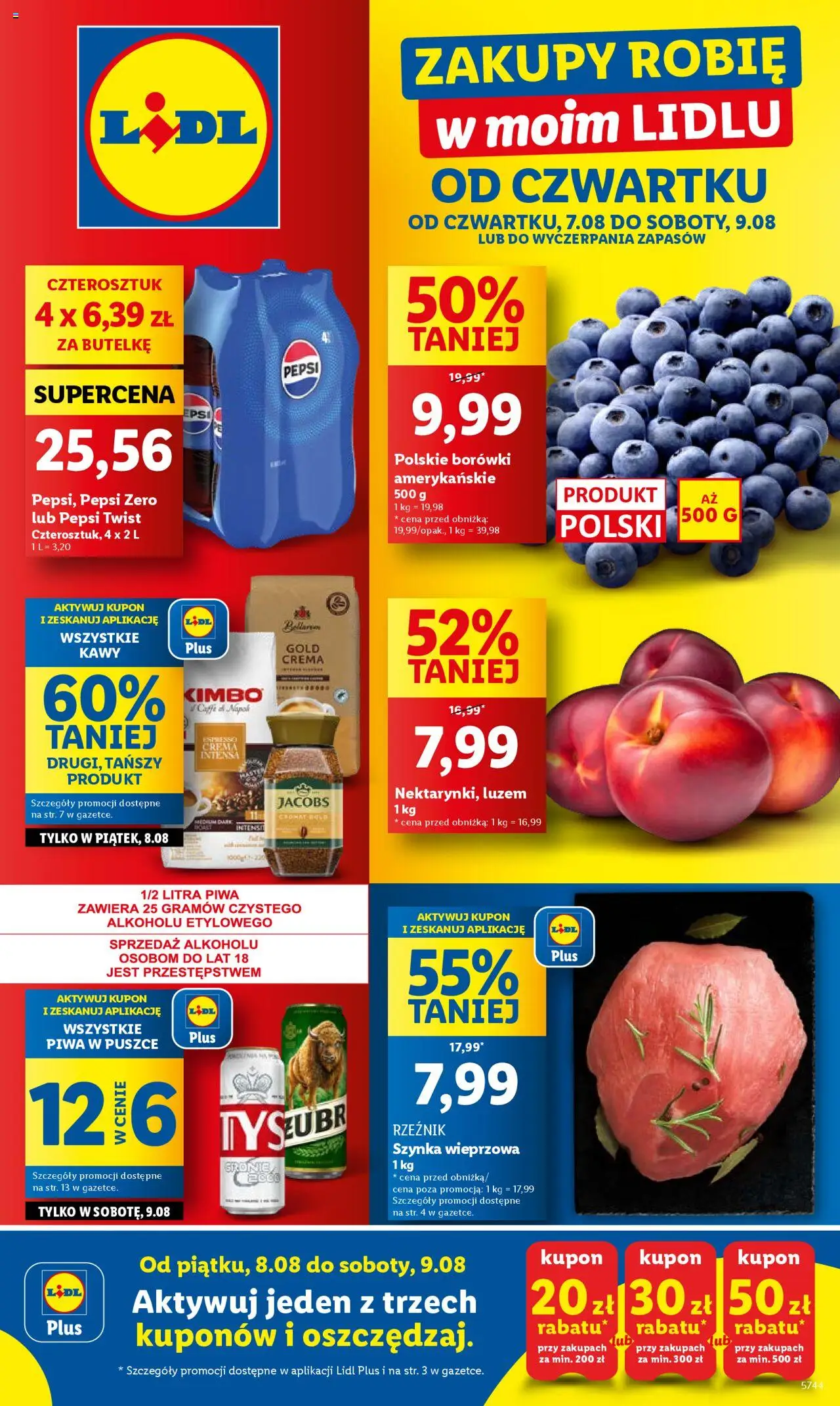 LIDL gazetka 07.08.2025 - 09.08.2025 - Najnowsza od czwartku - Numer strony 1