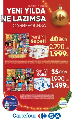 CarrefourSA Katalog 18.12.2025 - Broşürünün önizlemesi