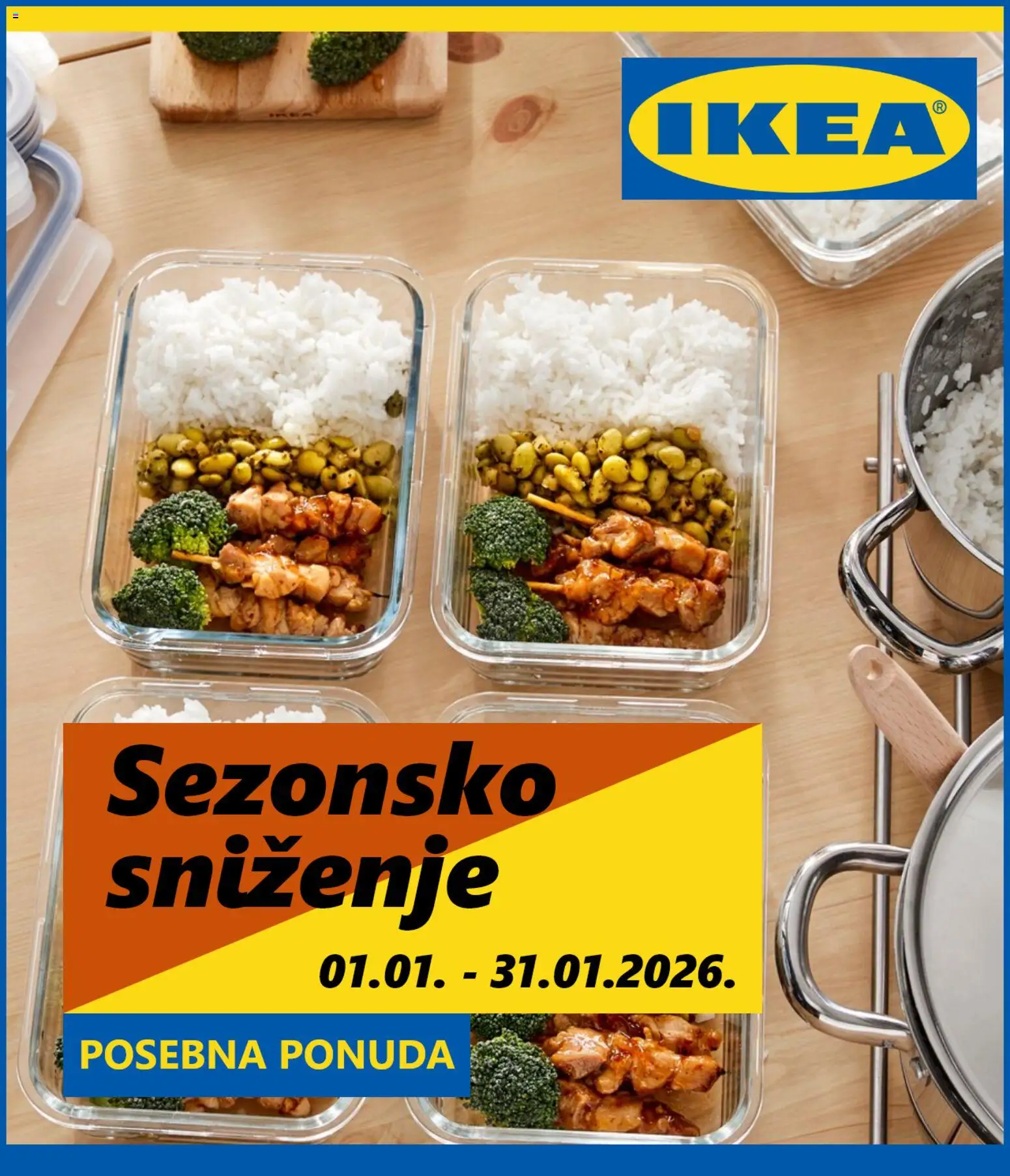 Pregled letka Katalog trgovine IKEA vrijedi od 05.01.2026
