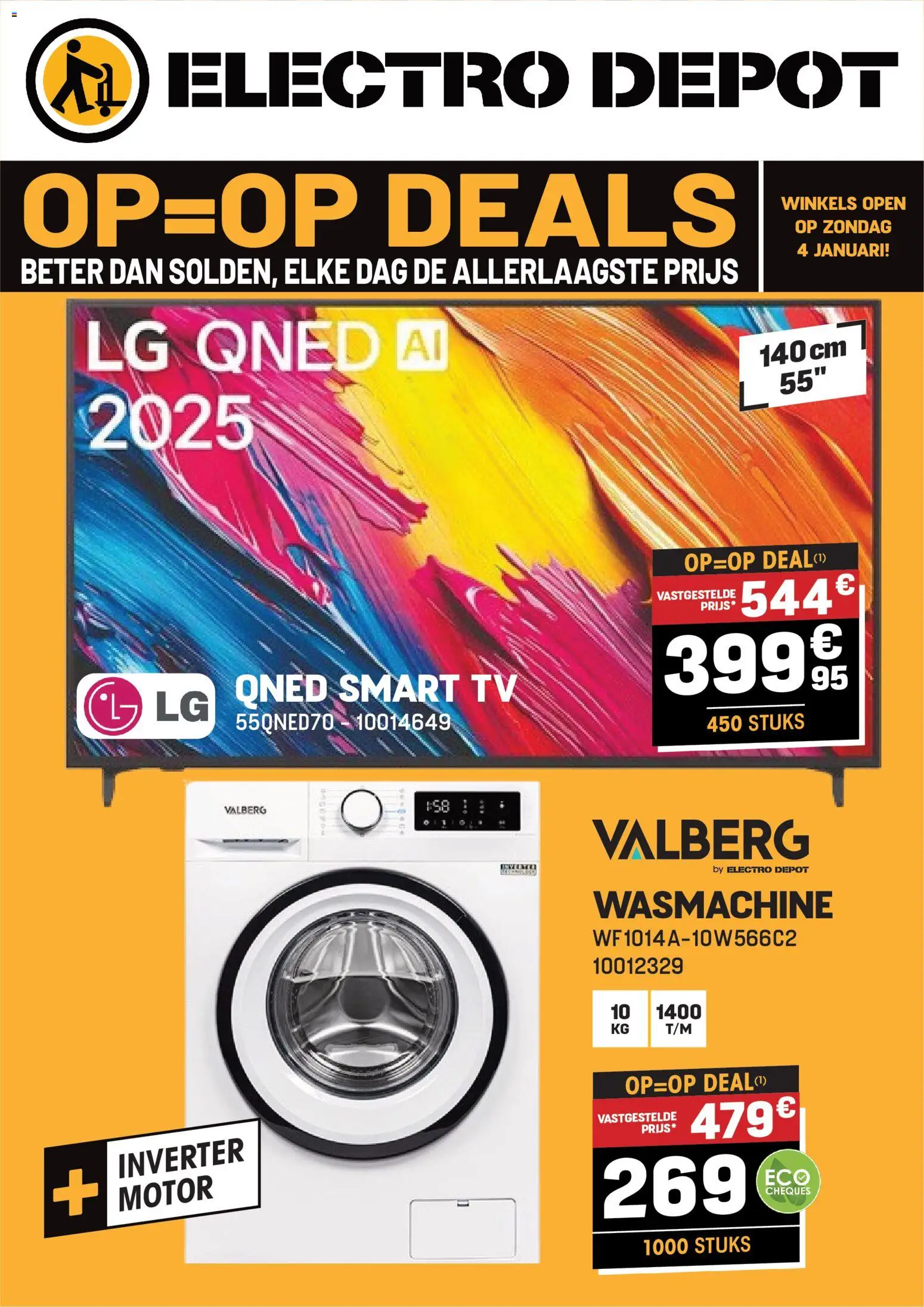 Voorbeeld van Folder van winkel Electro Depot geldig vanaf 31/12/2025