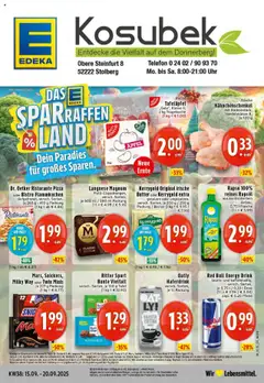 Vorschau von dem Prospekt des Geschäftes Edeka, gültig ab dem 14.09.2025