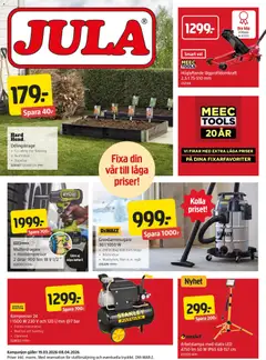 Förhandsgranska reklamblad Jula erbjudanden från butik Jula gäller från 19/03/2026