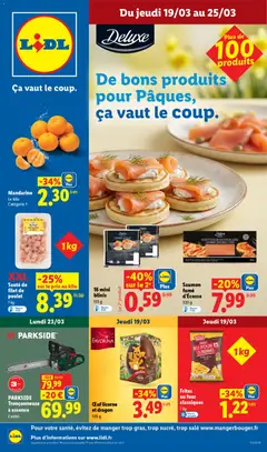 Prévisualisation de LIDL catalogue de la semaine 12 du magasin LIDL formulaire valide 19/03/2026