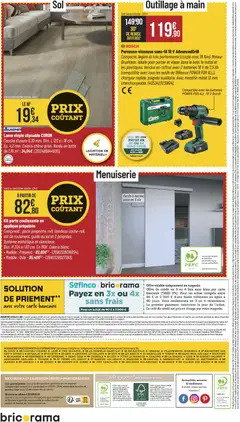 Prévisualisation de Catalogue du magasin Bricorama formulaire valide 05/11/2025 | Page: 8