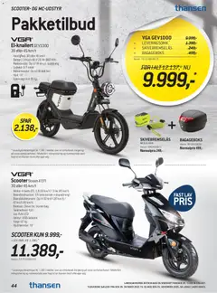 Eksempel på tilbudsavis Tilbudsavis fra butik Thansen gyldig fra 29/10/2025 | Side: 44