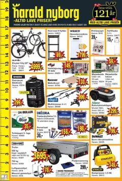 Eksempel på tilbudsavis Tilbudsavis fra butik Harald Nyborg gyldig fra 21/08/2025