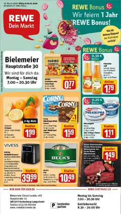 Vorschau von dem Prospekt des Geschäftes Rewe, gültig ab dem 04.01.2026
