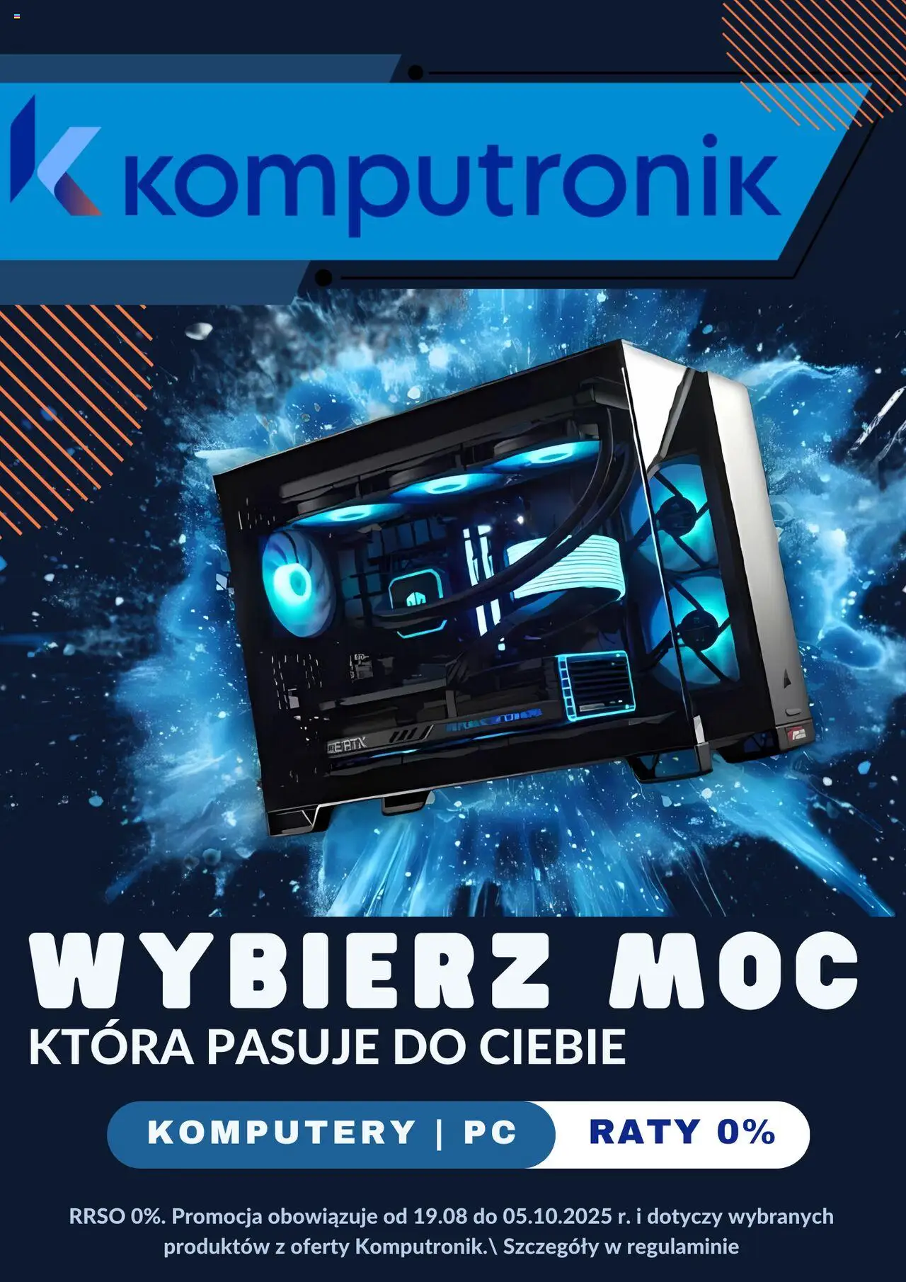 Komputronik Promocje od 19.08.2025 - Nowa Gazetka - Numer strony 1