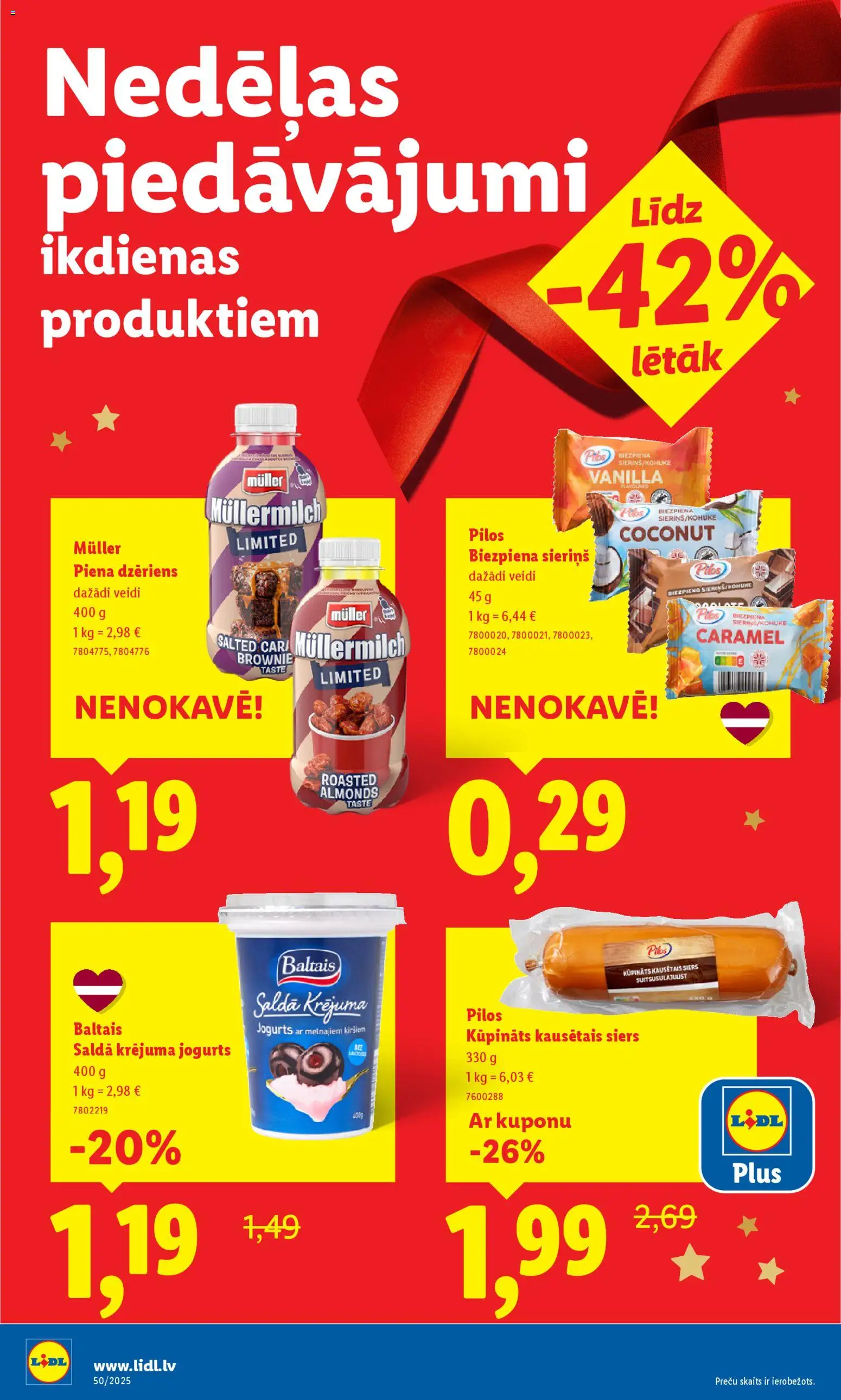 Skatīt Lidl akciju bukletu, derīgs no 2025.12.08