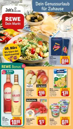 Vorschau von dem Prospekt des Geschäftes Rewe, gültig ab dem 02.03.2026