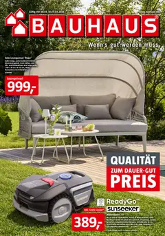 Vorschau von dem Prospekt des Geschäftes Bauhaus, gültig ab dem 28.03.2026