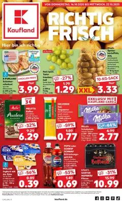Vorschau von dem Prospekt des Geschäftes Kaufland, gültig ab dem 15.10.2025