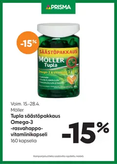 Kaupan Prisma Prisma tarjoukset Möller esikatselu, voimassa 15/04/2026