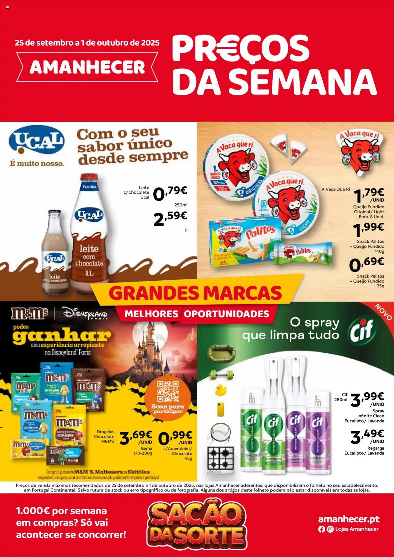 Amanhecer Folheto de 25/09/2025 - catálogo esta semana - página 1
