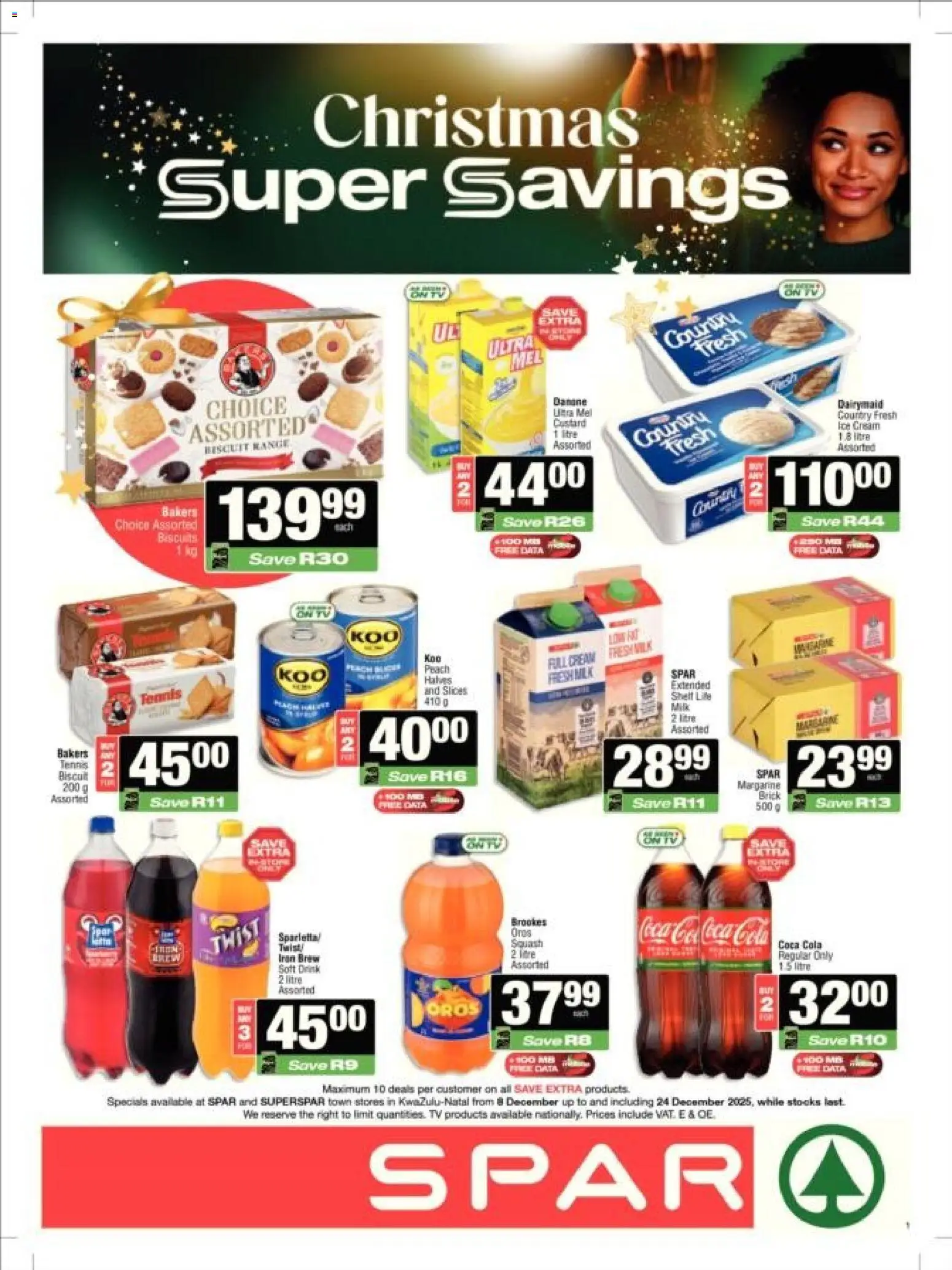 Preview of Superspar flyer valid from 08/12/2025