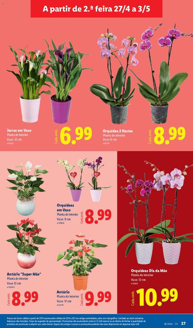 Novo folheto Lidl a partir de 27/04