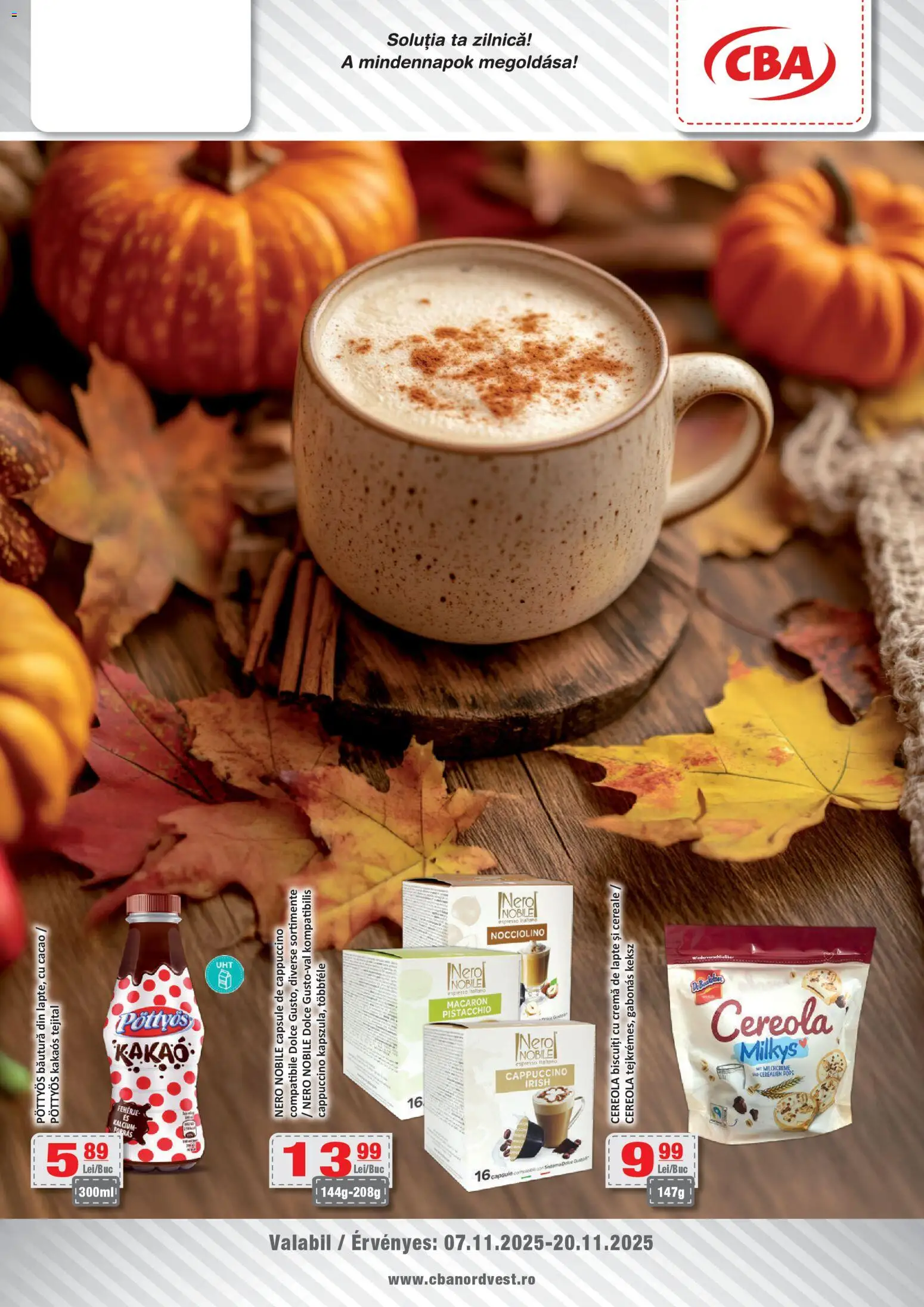 Previzualizarea de cataloage: CBA Catalog CBA valabil de la 07.11.2025