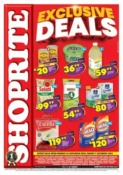 Preview of Shoprite flyer valid from 24/11/2025