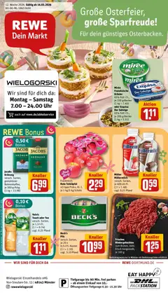 Vorschau von dem Prospekt des Geschäftes Rewe, gültig ab dem 15.03.2026