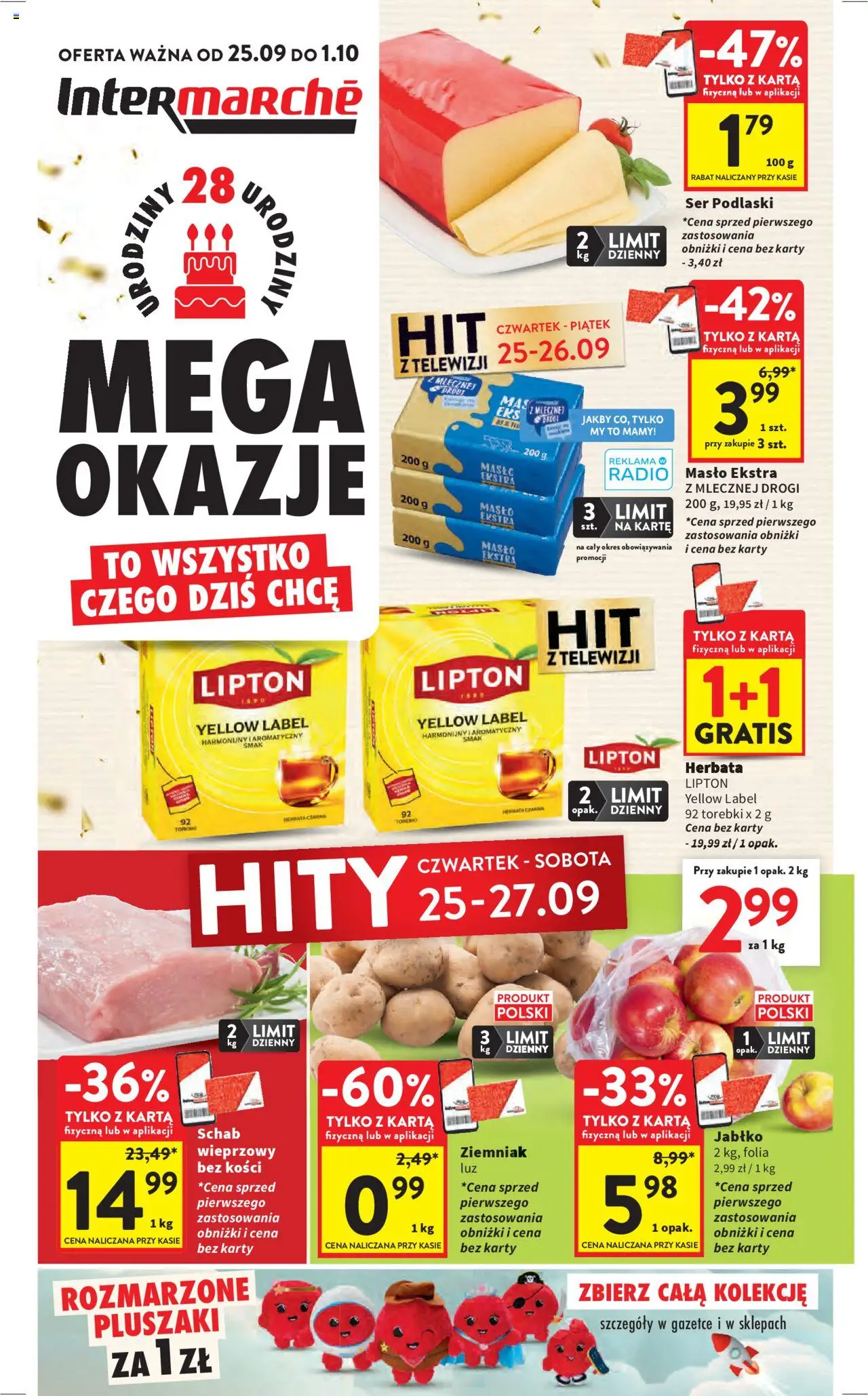Intermarche Gazetka od 25.09.2025 - Nowa Gazetka - Numer strony 1