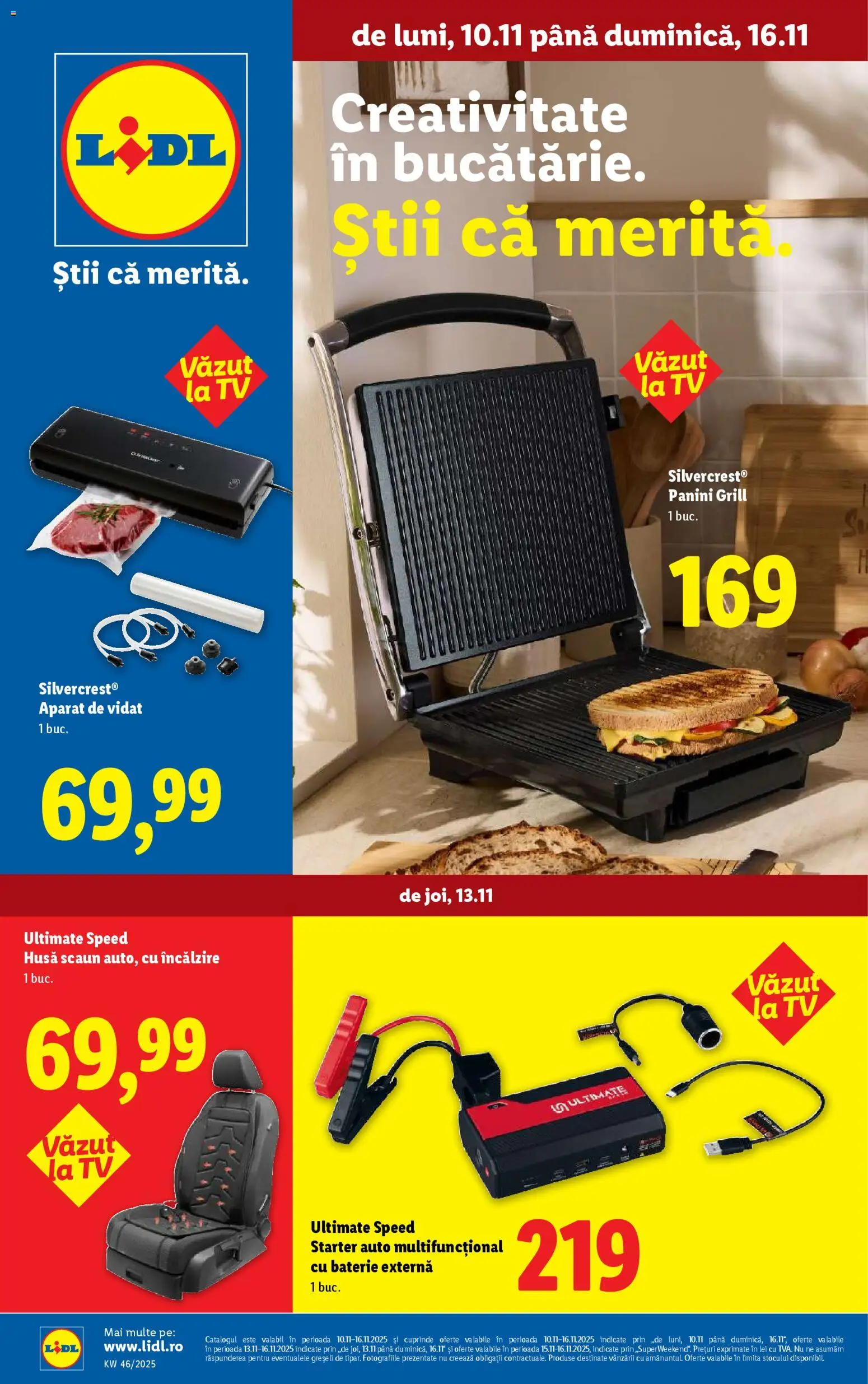 Previzualizarea de cataloage: Lidl Catalog - Non Food valabil de la 10.11.2025