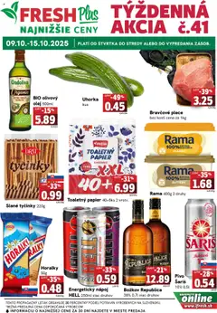 Náhľad Fresh letáku platného od 09.10.2025