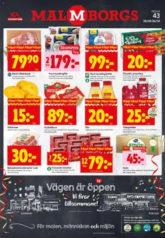 Förhandsgranska reklamblad Malmö från butik ICA Kvantum gäller från 20/10/2025