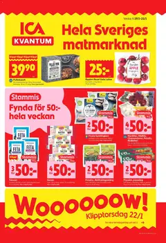 Förhandsgranska reklamblad Solna från butik ICA Kvantum gäller från 19/01/2026