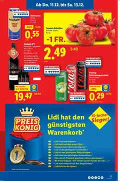Vorschau des Merkblatts Aktionen vom Shop Lidl gültig von 11.12.2025 bis 17.12.2025 | Seite: 3