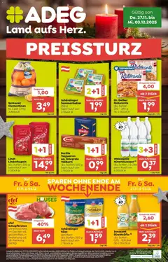 Vorschau der Angebote: ADEG Hollersbach gültig ab 27.11.2025