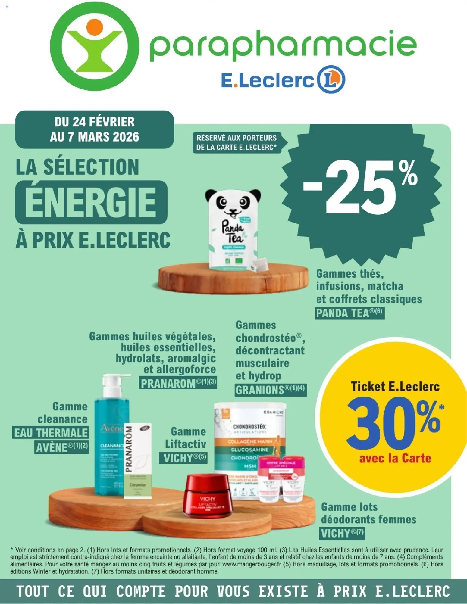 Prévisualisation de Parapharmacie catalogue du magasin E.Leclerc formulaire valide 24/02/2026