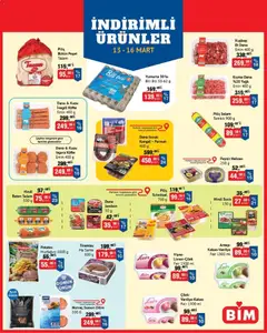 BİM BİM - İndirimli Ürünler 13.03.2026 - Broşürünün önizlemesi