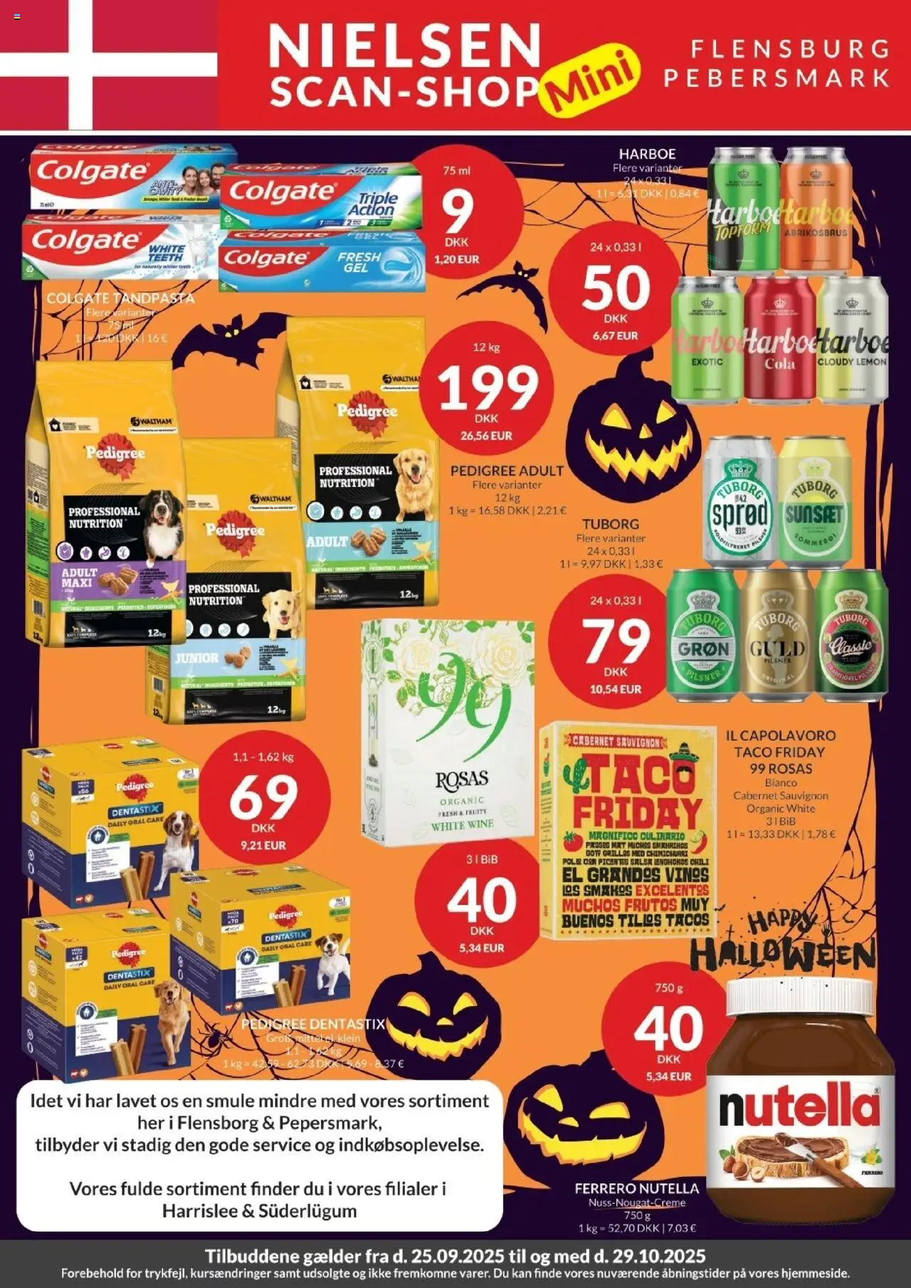 Nielsen Discount tilbudsavis gyldig fra 25/09/2025 - side 1