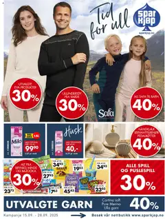 Forhåndsvis Kundeavis fra butikk Spar Kjøp gyldig fra 15/09/2025