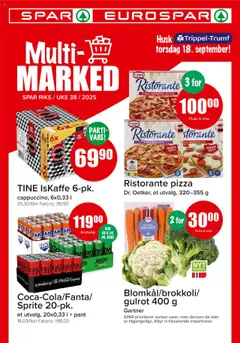 Forhåndsvis Kundeavis fra butikk Spar gyldig fra 15/09/2025