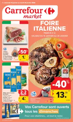 Prévisualisation de Publicité du magasin Carrefour formulaire valide 14/01/2026