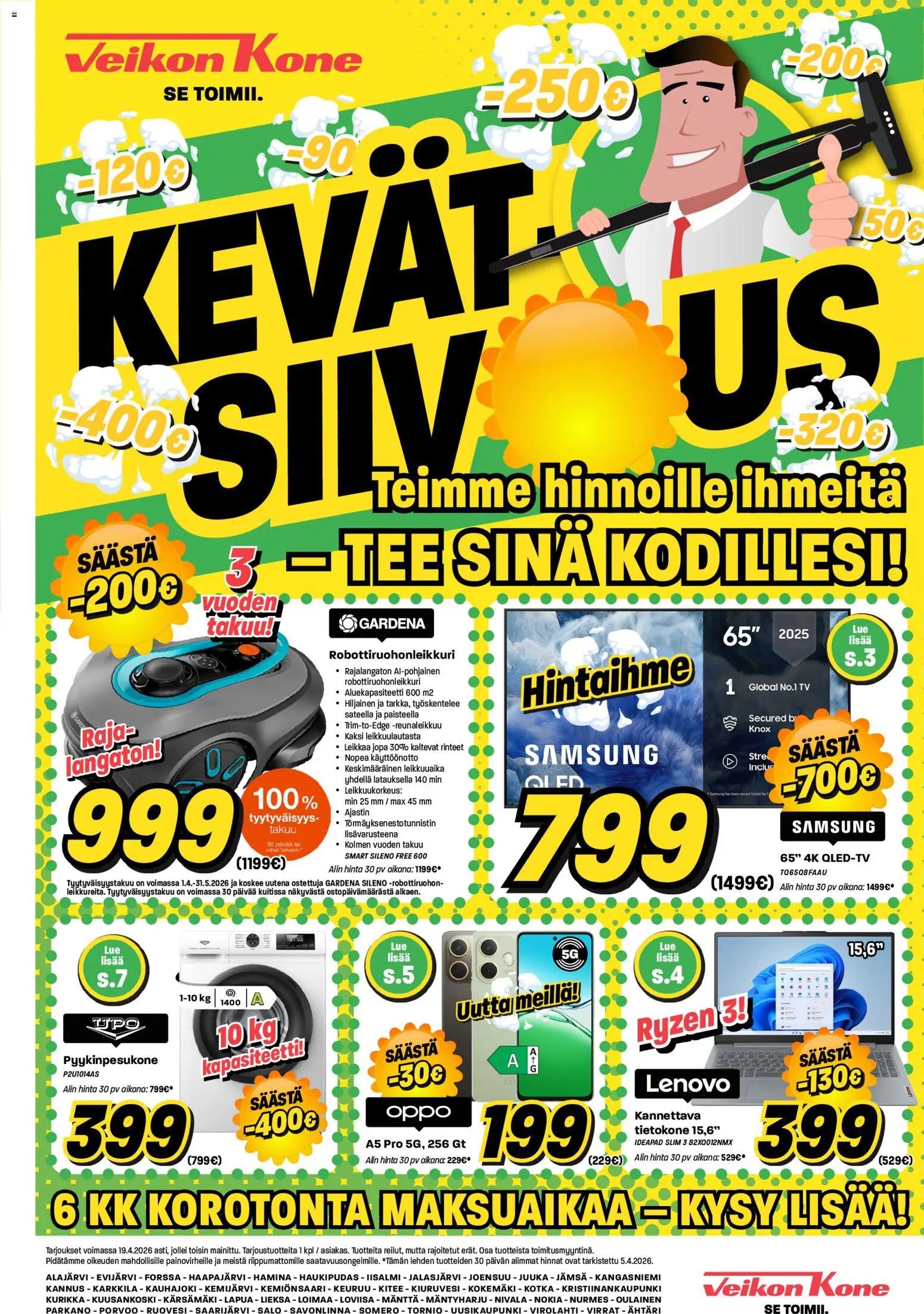 Kaupan Veikon Kone Veikon Kone tarjoukset esikatselu, voimassa 07/04/2026