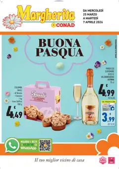 Anteprima dell'opuscolo Conad volantino Margherita Lombardia dal negozio Conad valido da 25/03/2026
