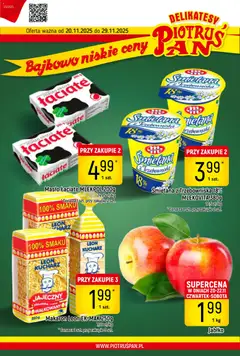 Pogląd gazetki "Gazetka" ze sklepu Piotruś Pan ważnej od 20.11.2025